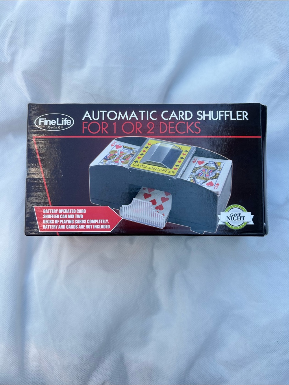 Automatic Card Shuffler - Black and White